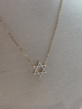 Load image into Gallery viewer, Jewish Star Necklace