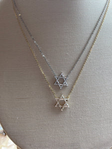 Jewish Star Necklace