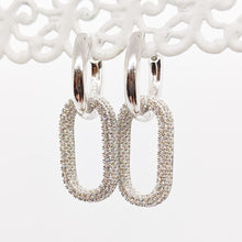 Load image into Gallery viewer, CHARLIE Pave Earring